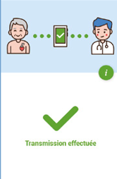 Étape 5 - Transmission effectuée